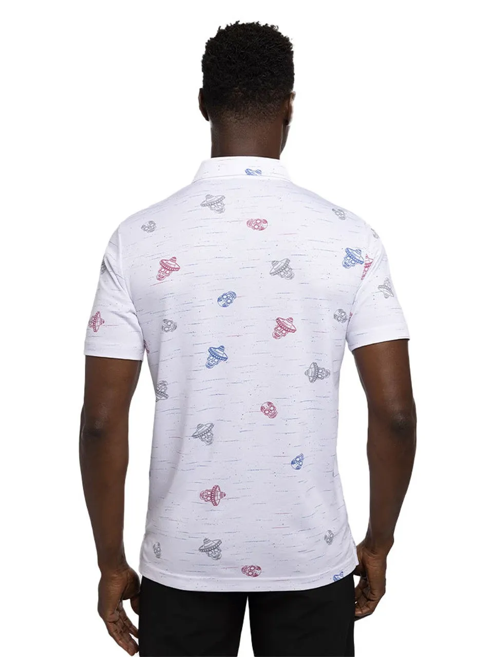TRAVIS MATHEW MENS MEXICALI POLO - WHITE