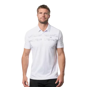 TRAVIS MATHEW MENS SOCKEYE POLO - WHITE