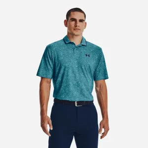 Under Armour Mens Iso-Chill Polo - GLACIER BLUE