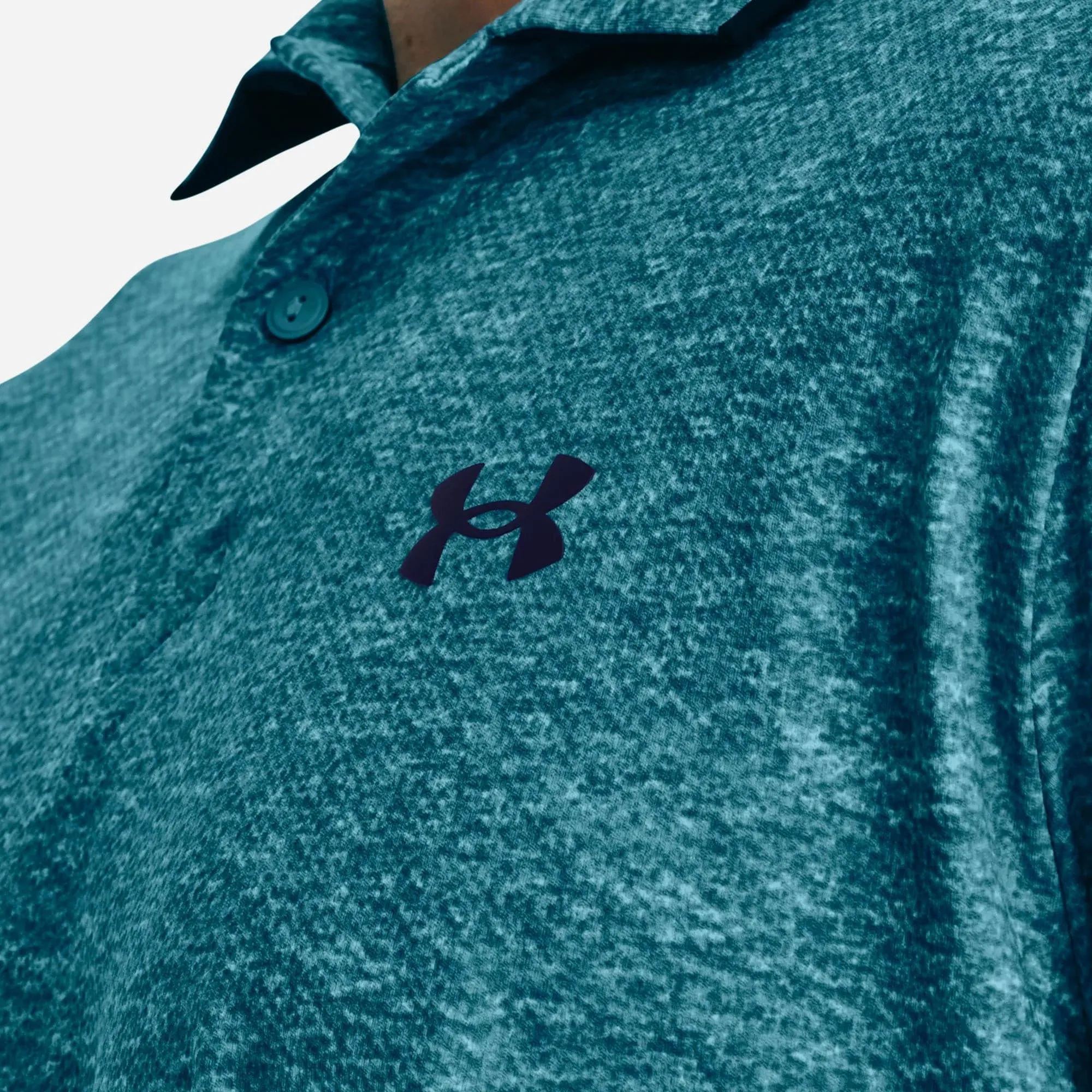 Under Armour Mens Iso-Chill Polo - GLACIER BLUE