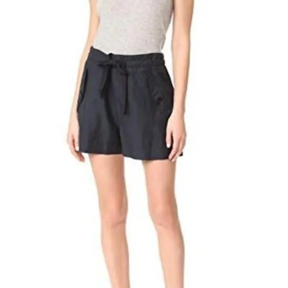 VINCE Drawstring Utility Shorts in Coastal Blue Size Small