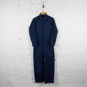 Vintage Boiler Suit Overalls - Navy  - M