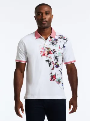 VINTAGE ROSE SHORT SLEEVE POLO