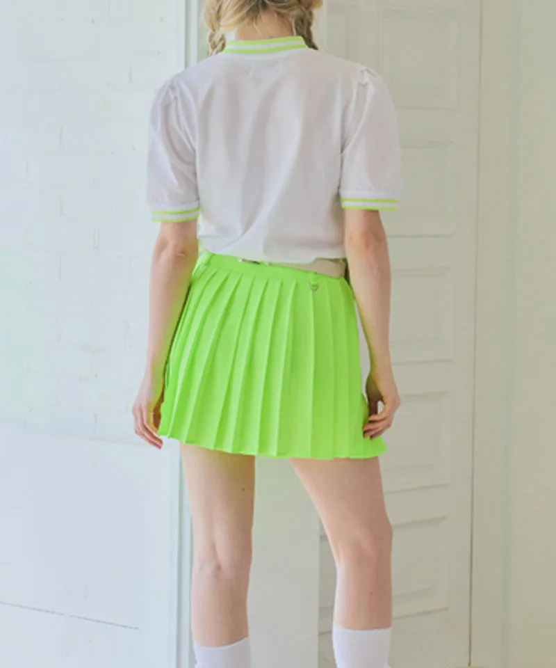 [Warehouse Sale] BENECIA 12 24 Air Culottes - Neon