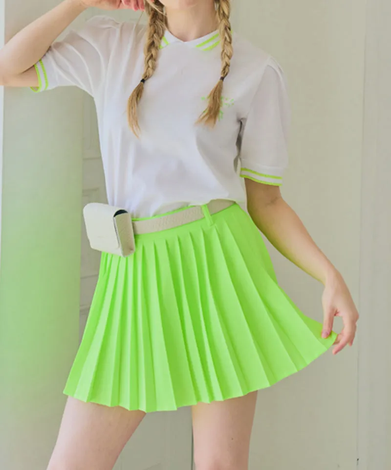 [Warehouse Sale] BENECIA 12 24 Air Culottes - Neon