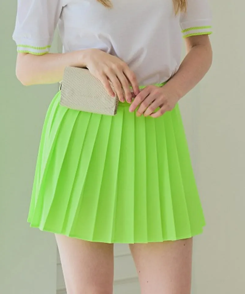 [Warehouse Sale] BENECIA 12 24 Air Culottes - Neon