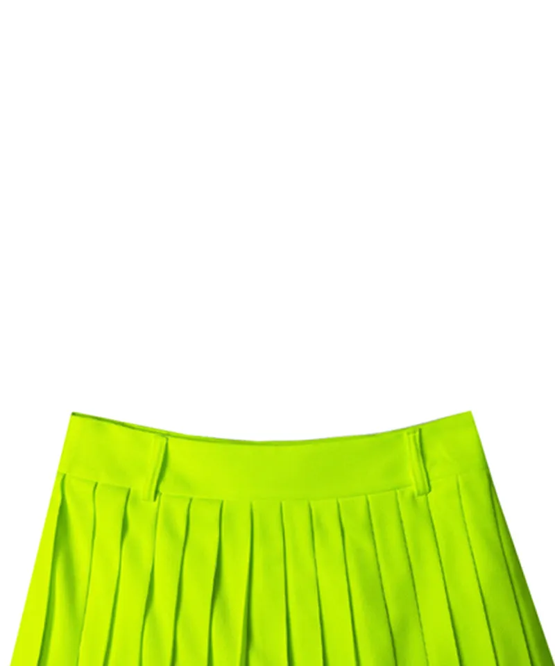 [Warehouse Sale] BENECIA 12 24 Air Culottes - Neon