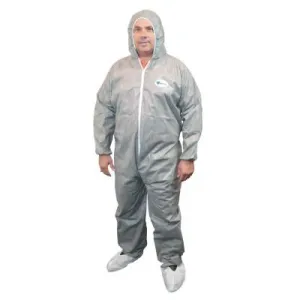 West Chester PosiM3 Coveralls, Gray, Large, C3906/L