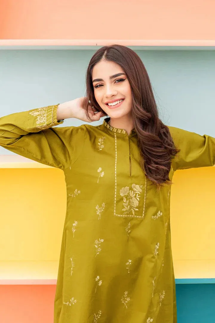 Zahra 2PC- Embroidered Stitched Outfit