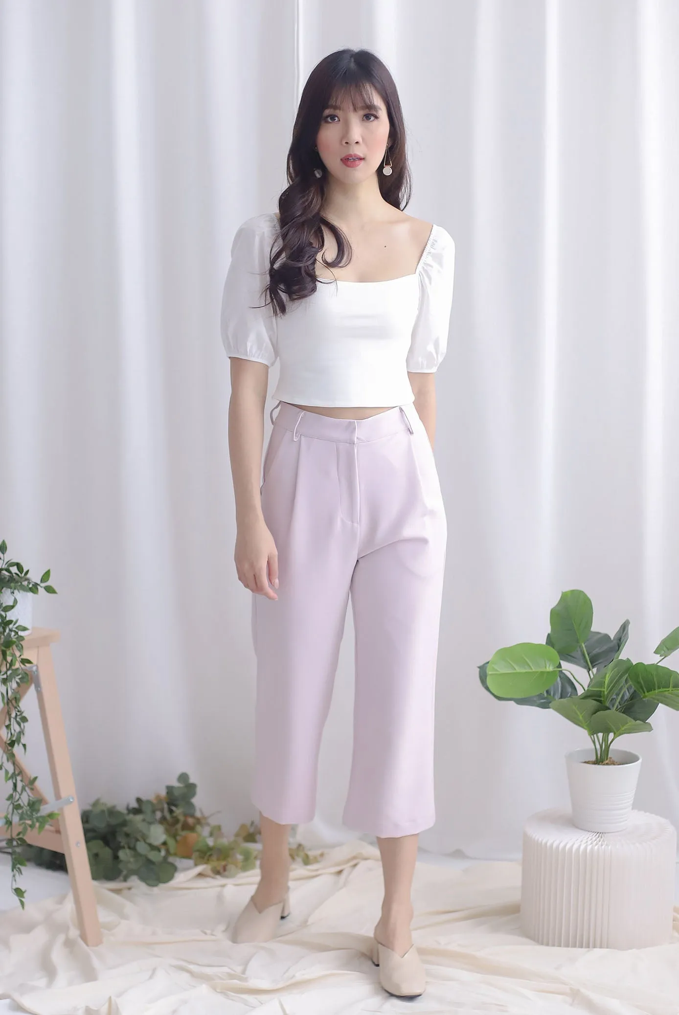 Zelda Culottes In Lilac
