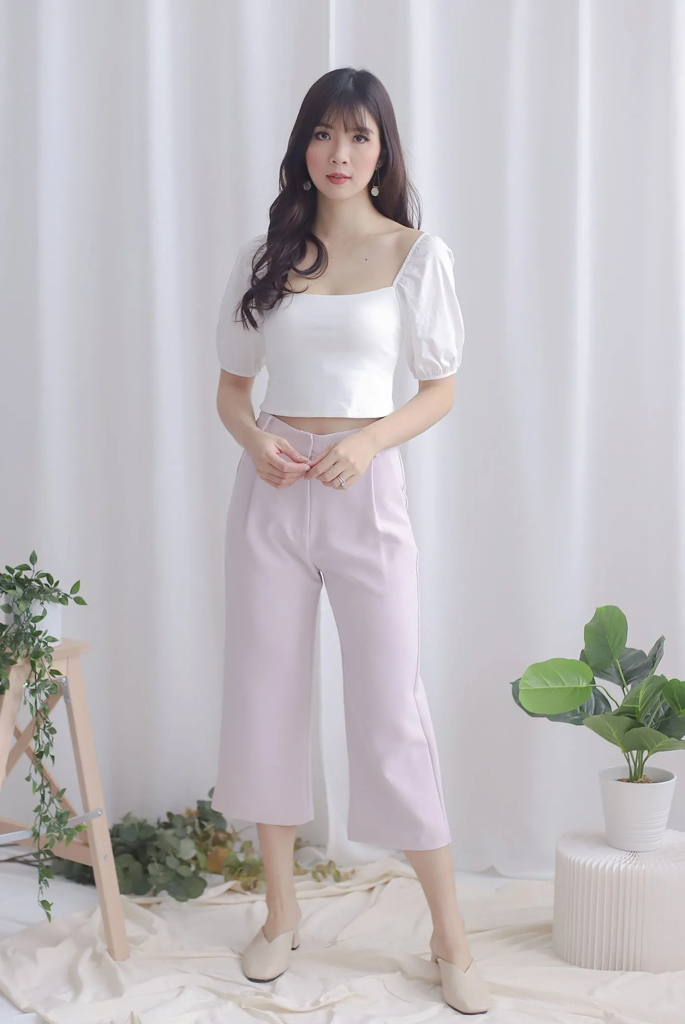 Zelda Culottes In Lilac
