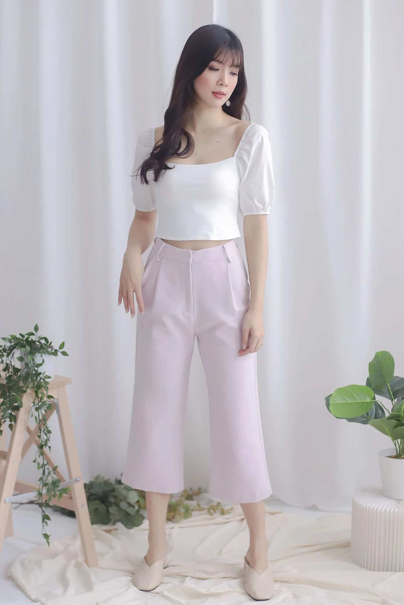 Zelda Culottes In Lilac