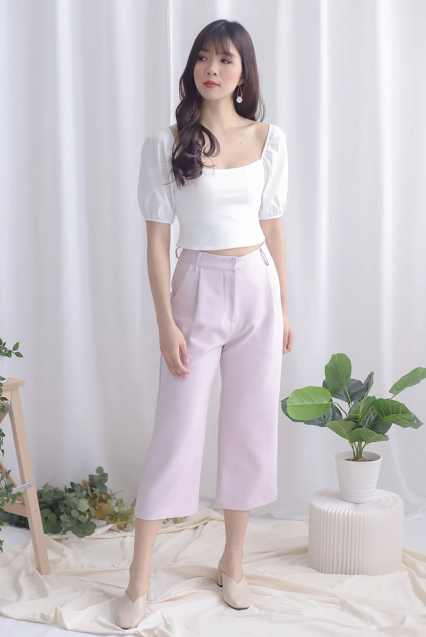 Zelda Culottes In Lilac