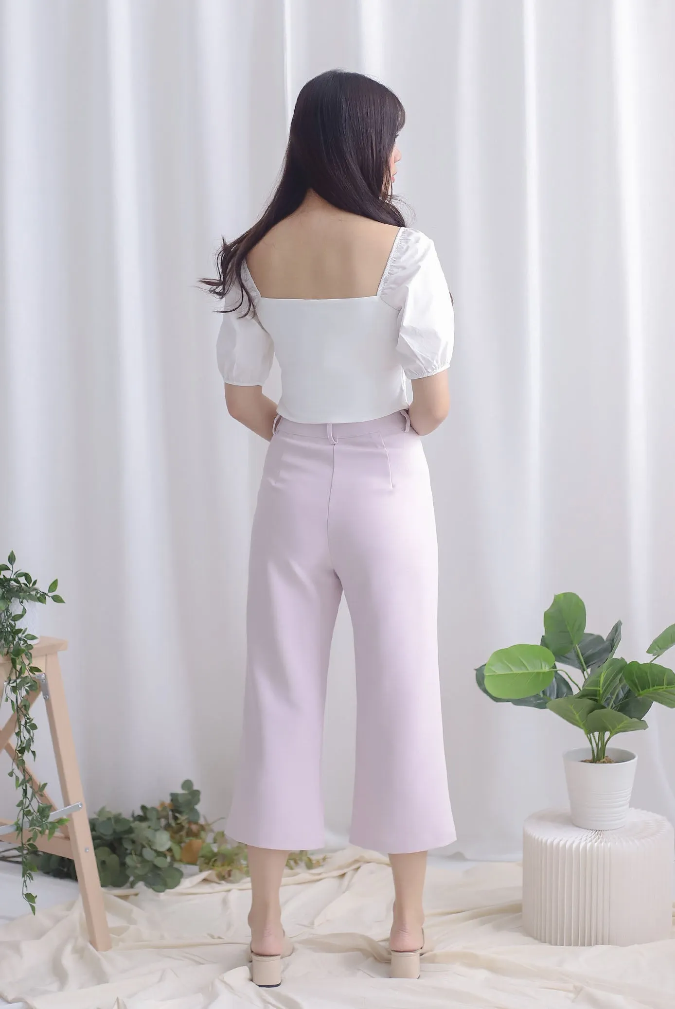 Zelda Culottes In Lilac