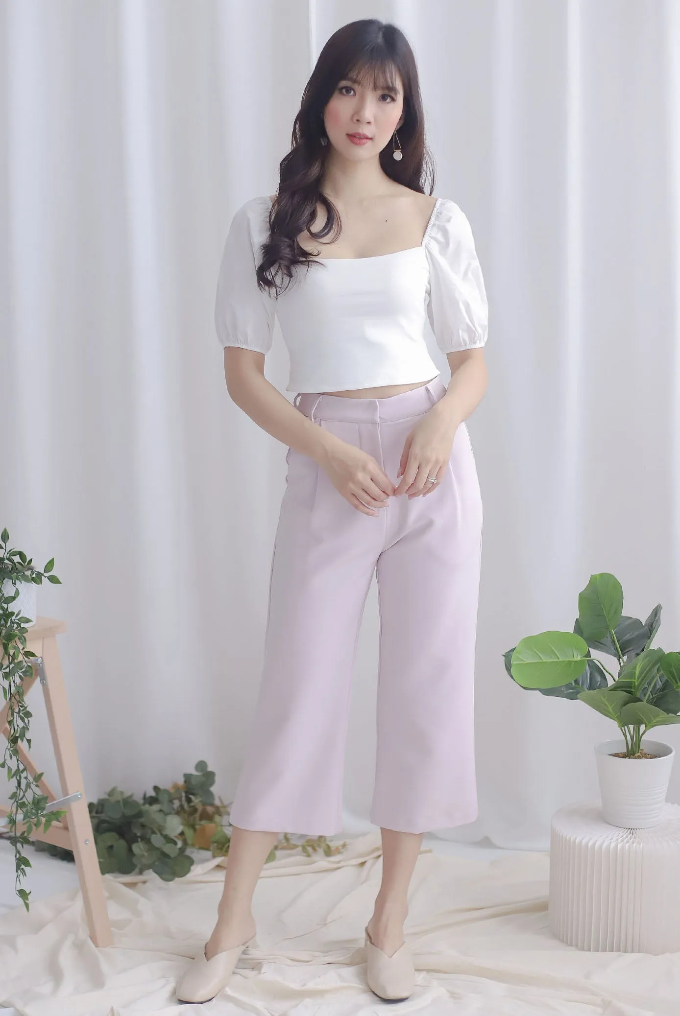 Zelda Culottes In Lilac
