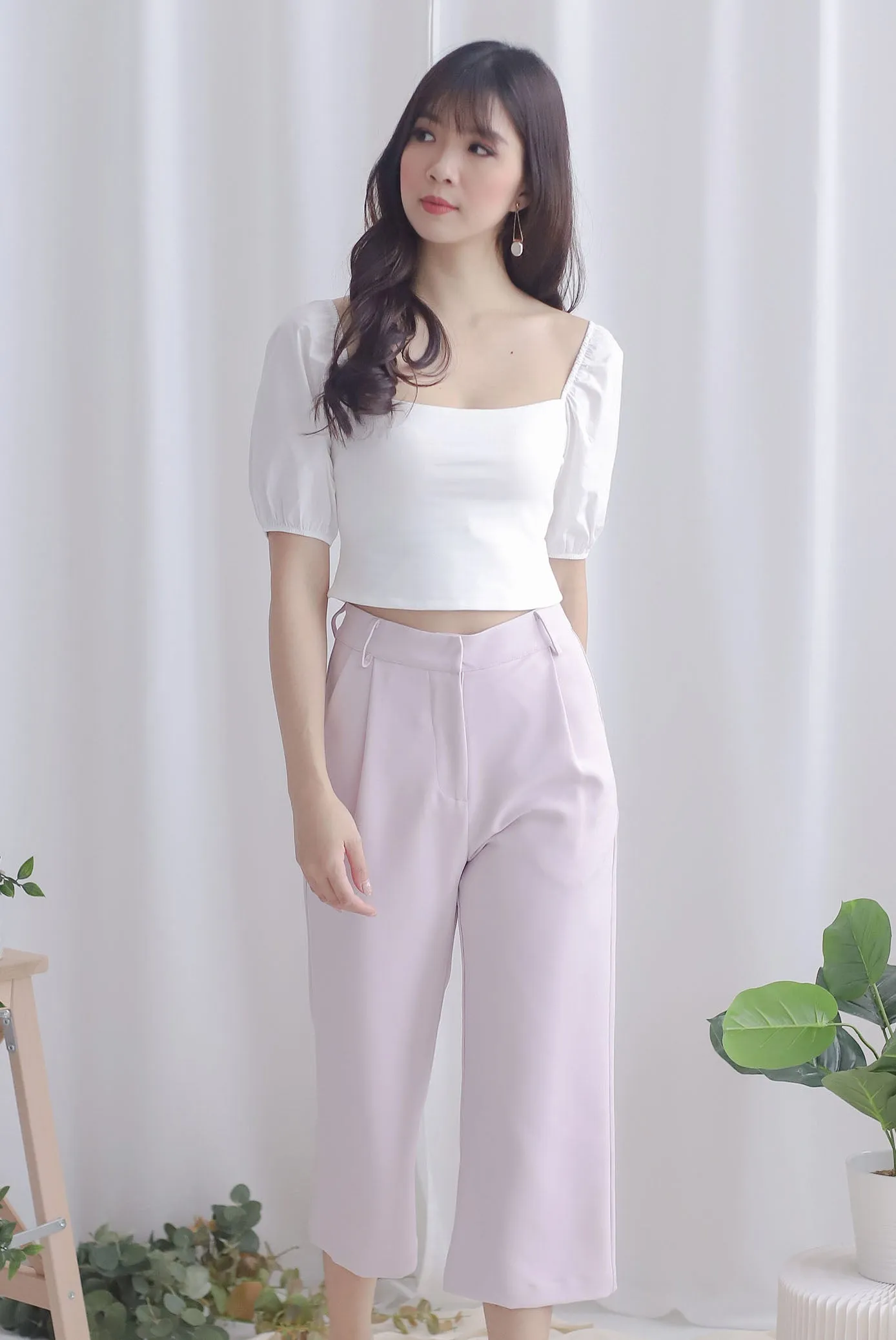Zelda Culottes In Lilac